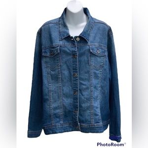 🍁 Relativity Jean Jacket size 3X